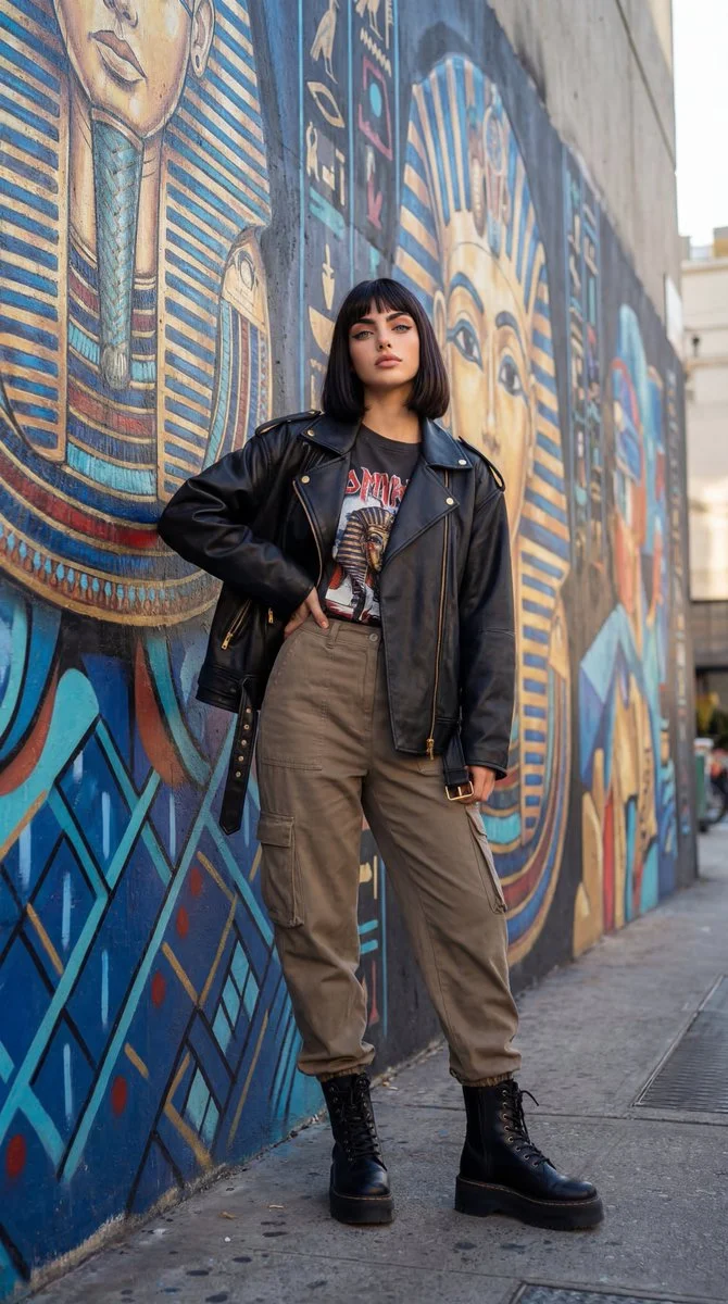 Bold Street Style Meets Ancient Egypt