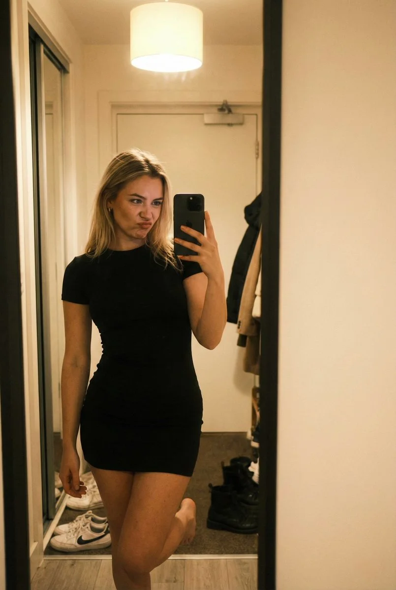 Bratty Reflections in Warm Light