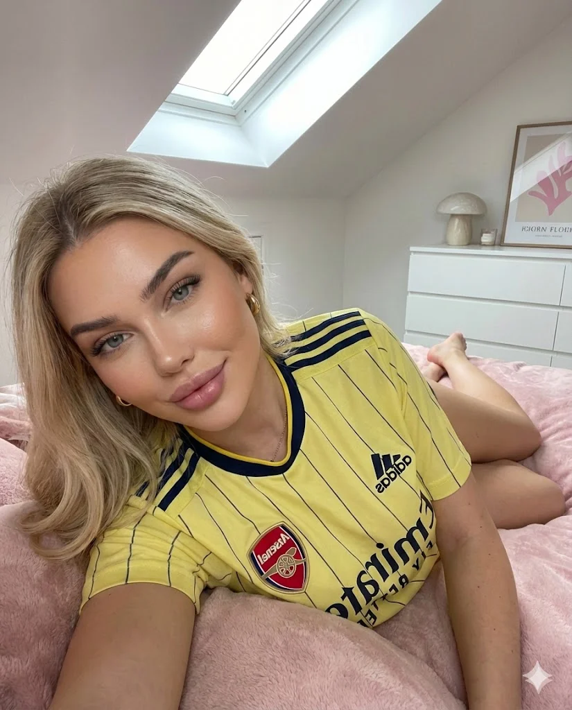Bright Vibes: Casual Attic Selfie in Adidas
