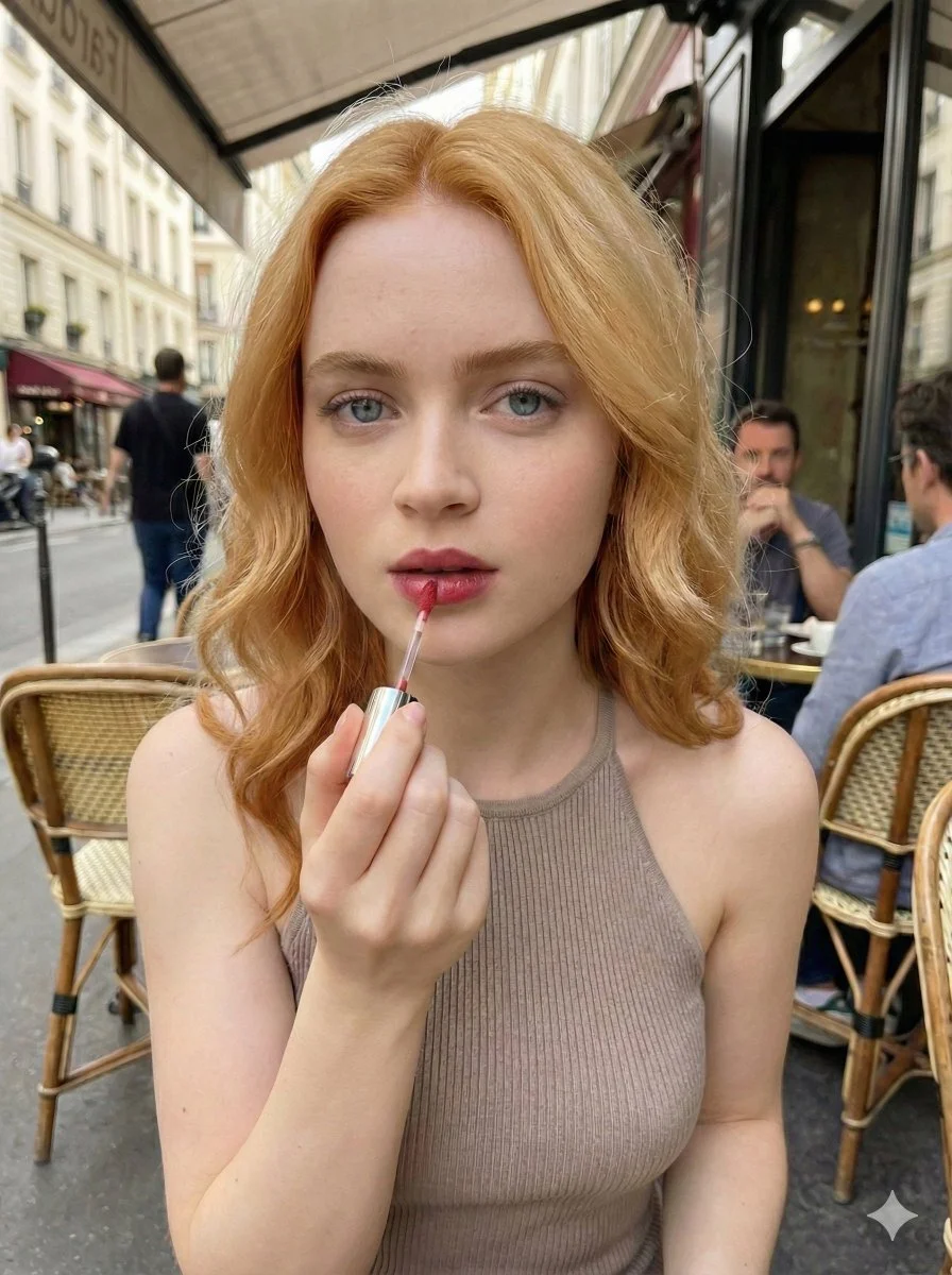 Café Chic: A Portrait of Casual Elegance