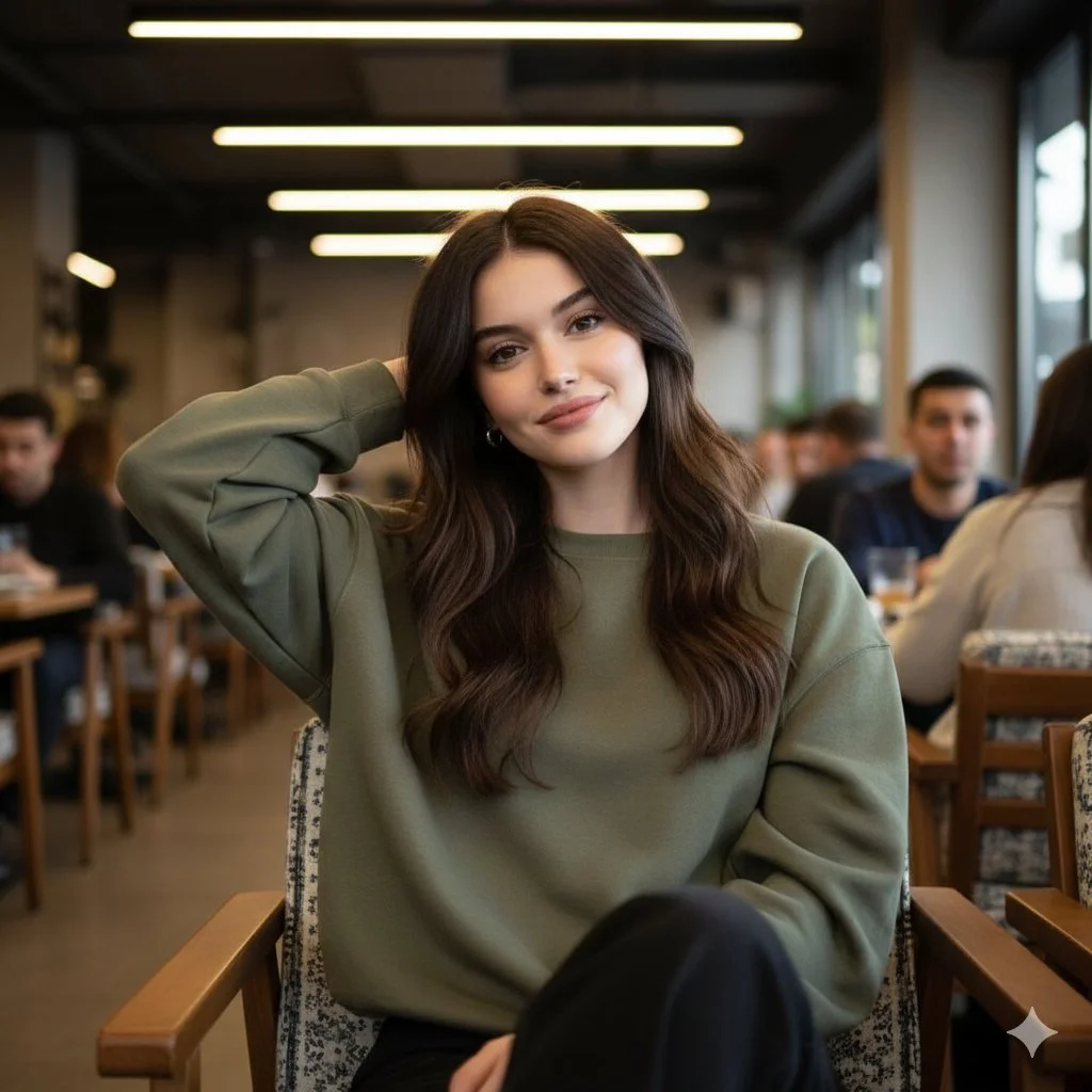 Café Comfort: A Modern Portrait