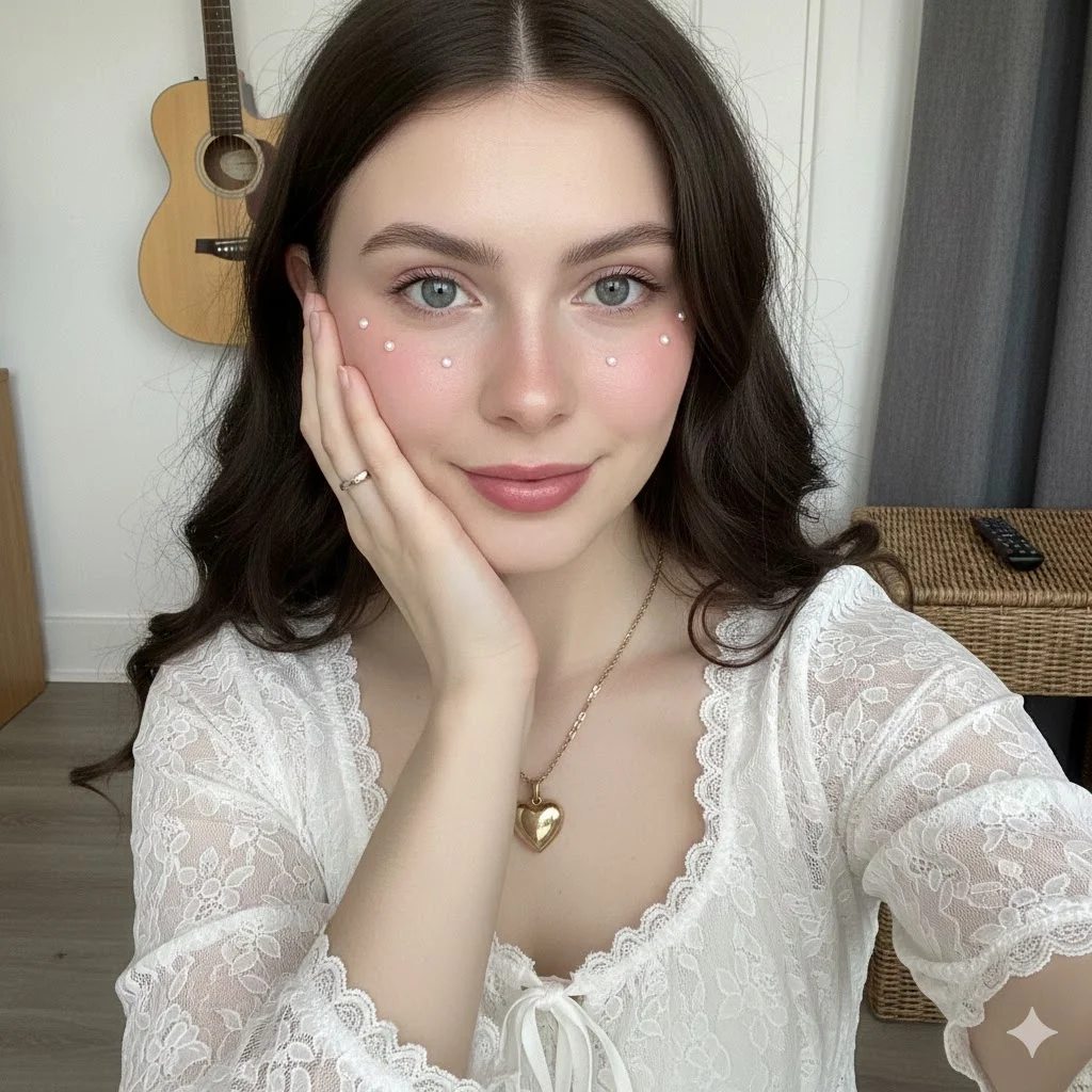 Candid Coquette: A Modern Portrait