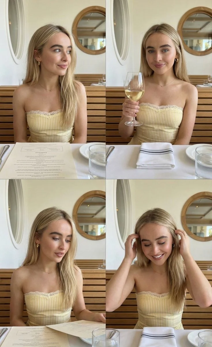 Candid Elegance: A Summer Dining Experience