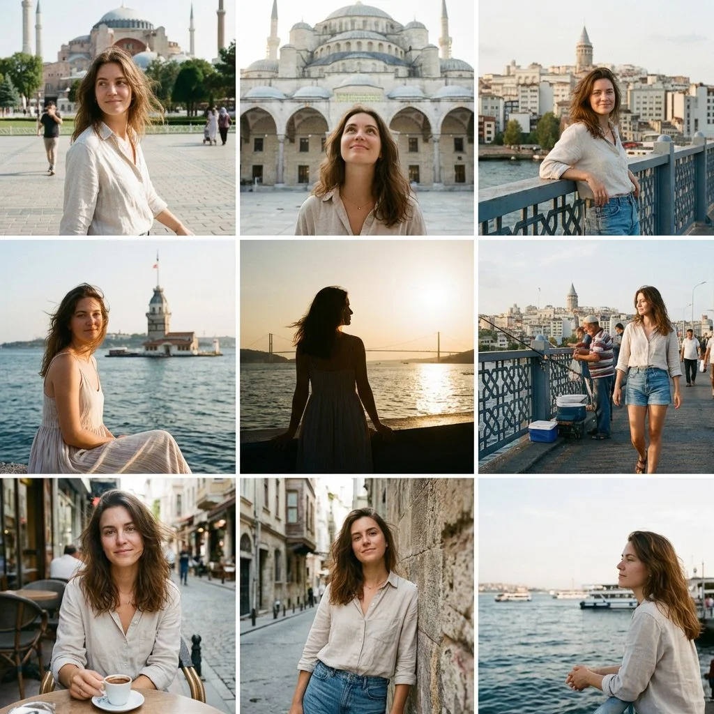 Candid Sensuality in Istanbul’s Iconic Sights