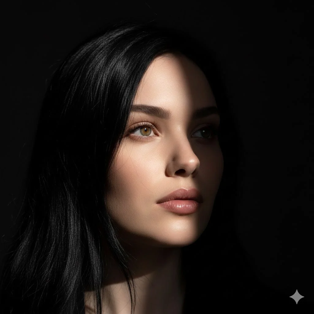 Captivating Light: A Portrait of Elegance