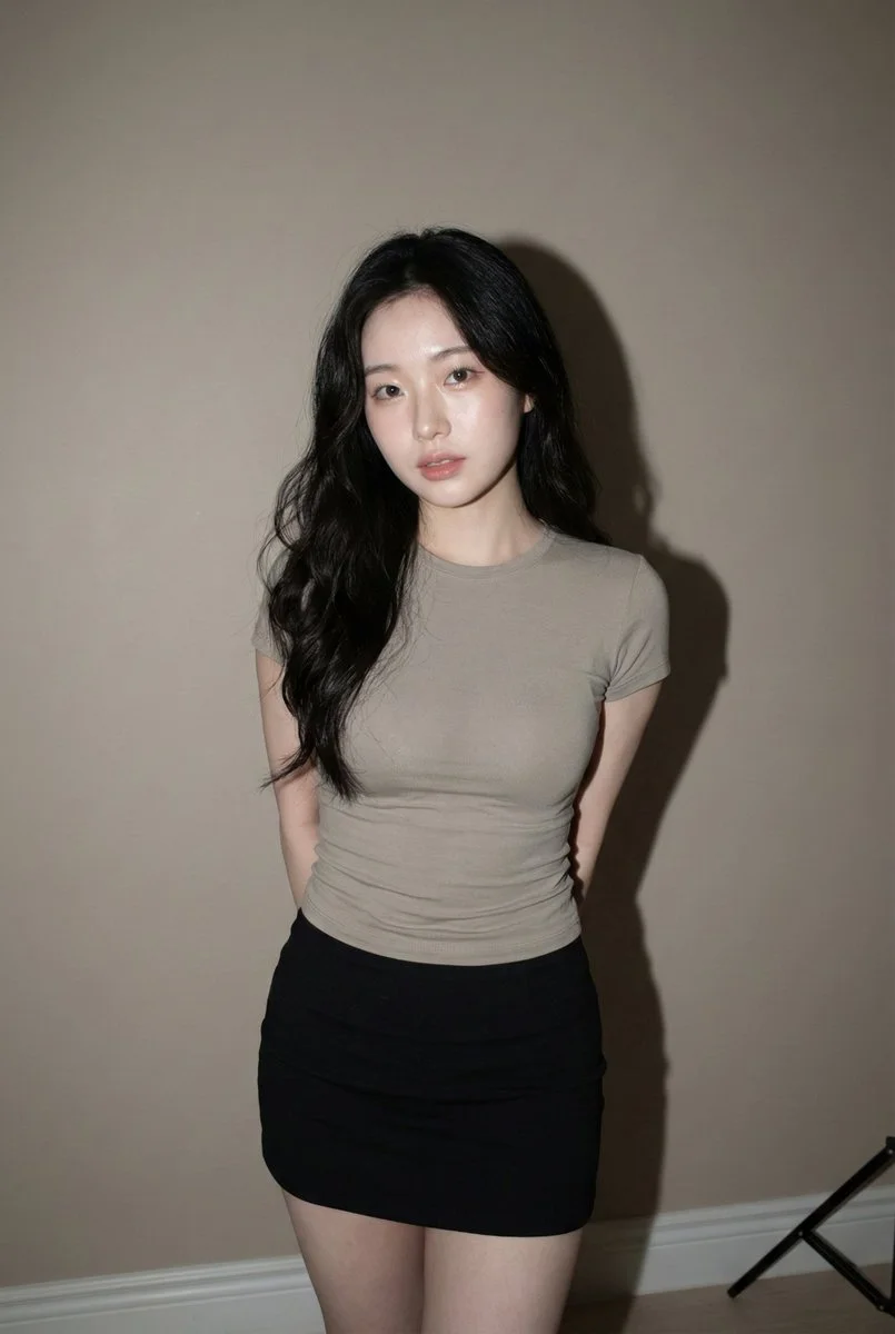 Captivating Portrait: Innocence Meets Allure