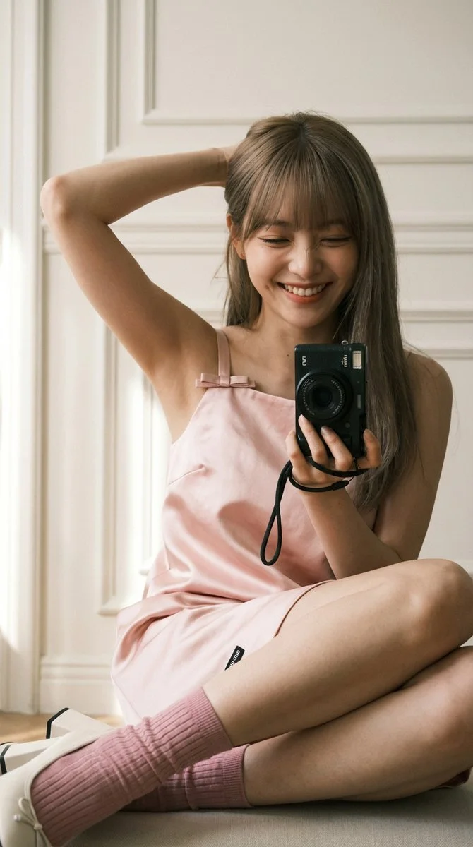 Capturing Joy: A Cinematic Portrait of Warmth