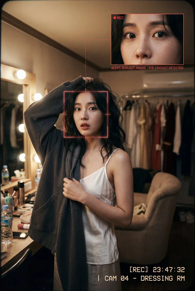 Caught in the Moment: K-Pop Idol's Hidden Surprise