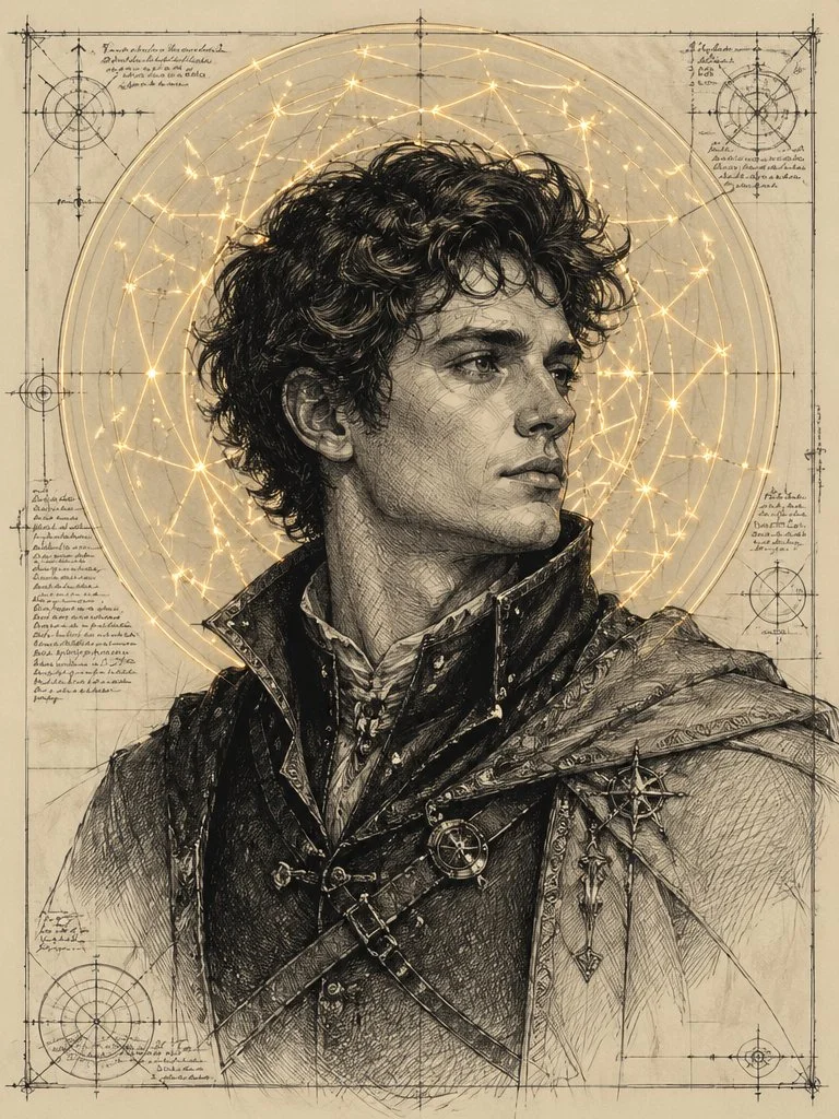 Celestial Blueprint of a Hopeful Mind