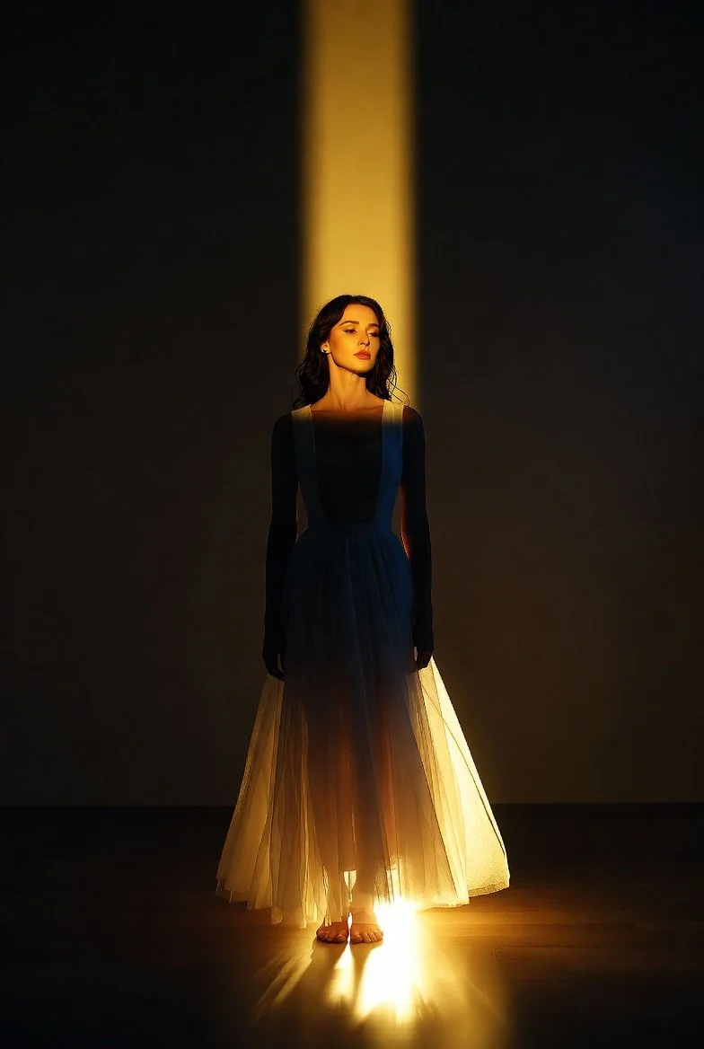 Celestial Glow: A Moment of Surrender