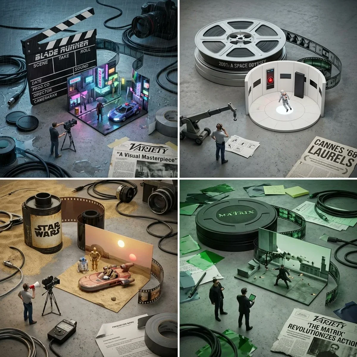 Celluloid Worlds: Films Unfolding into Reality