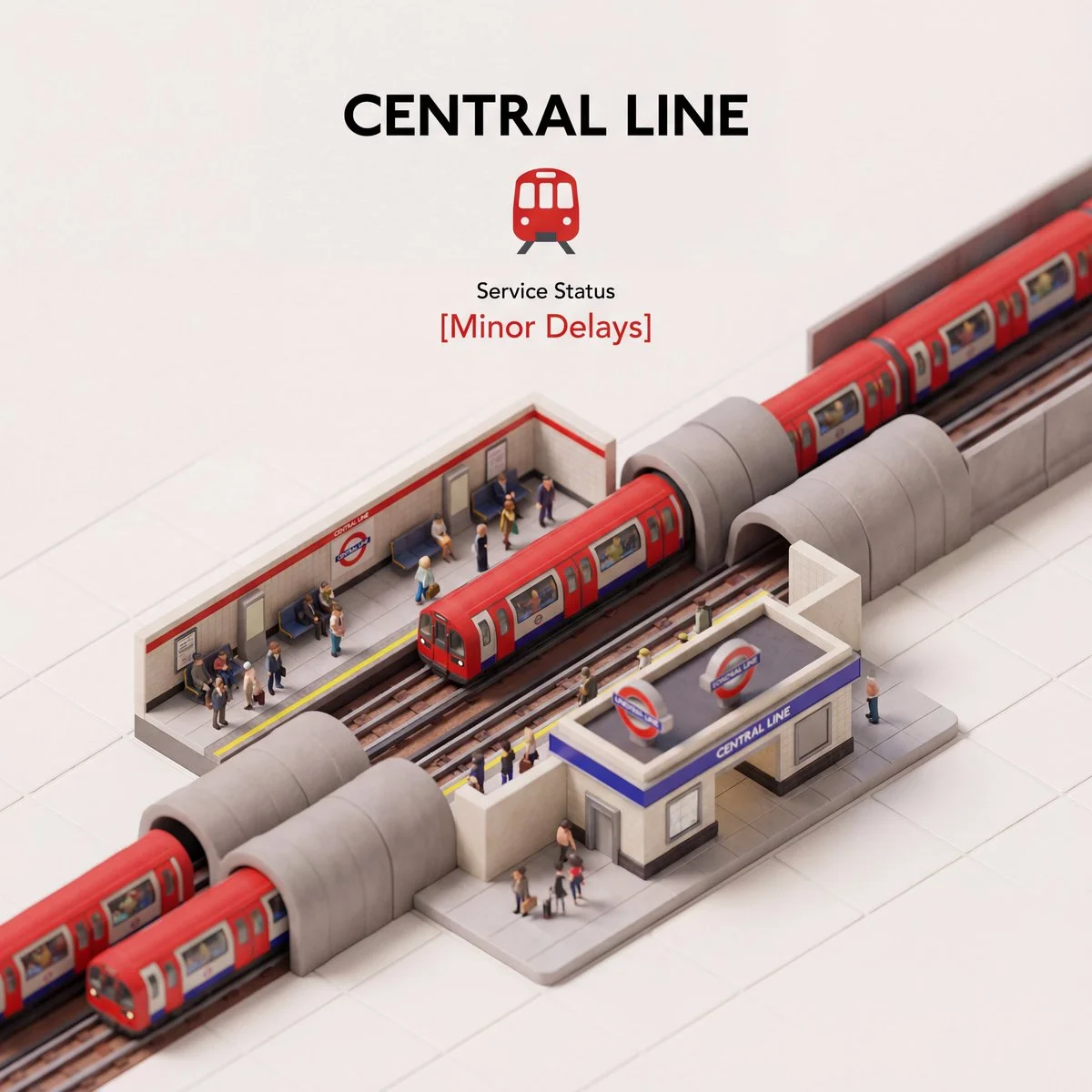 Central Line Updates: A Miniature Marvel