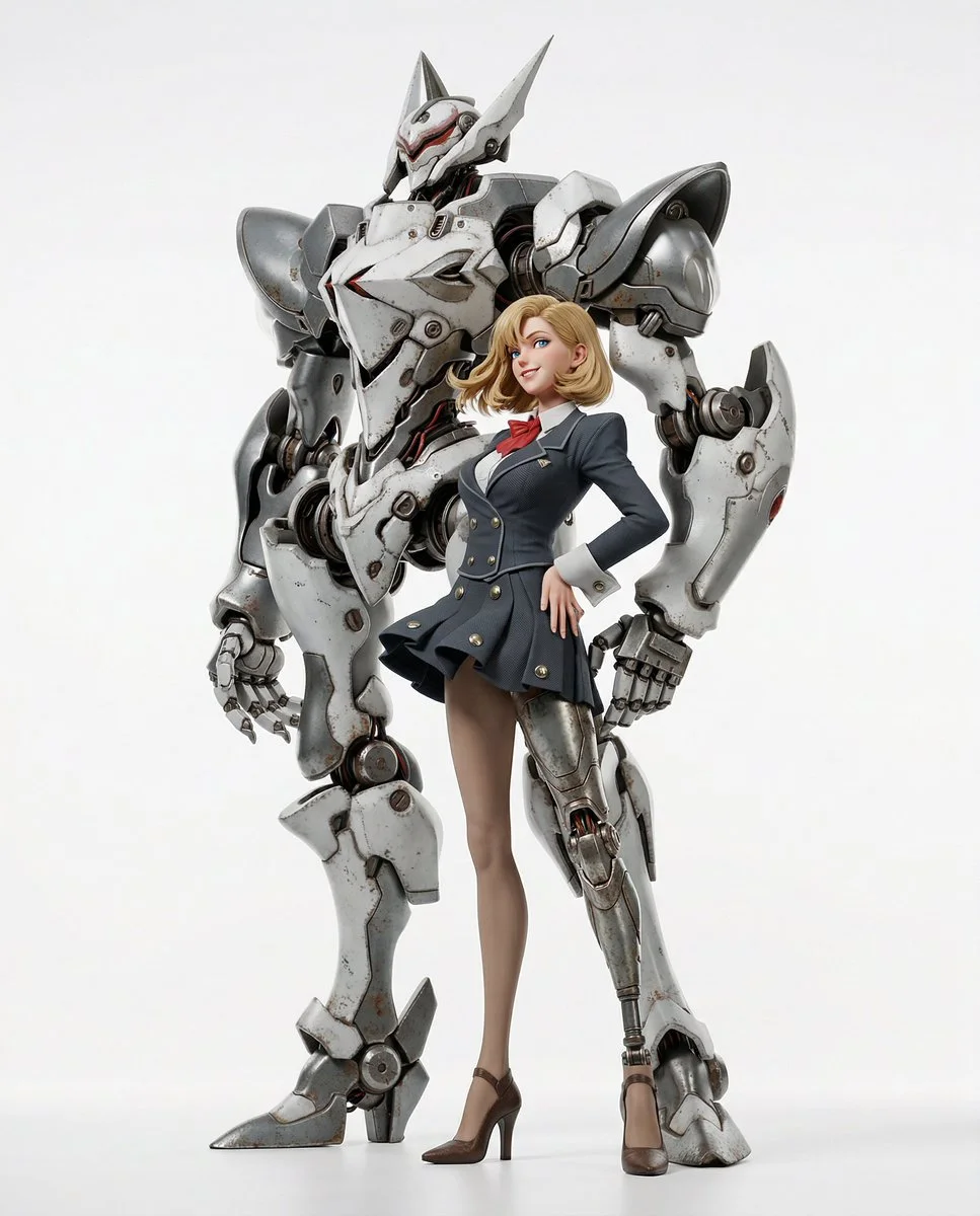 Character and Machine: A Harmonious Blend of Style and Strength