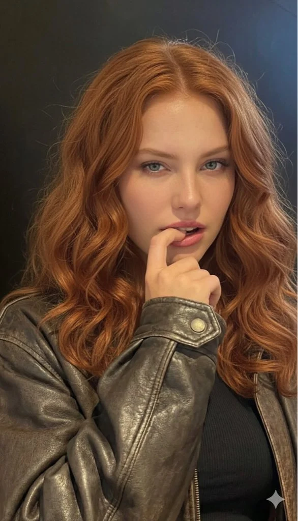 Charismatic Grunge: A Playful Portrait