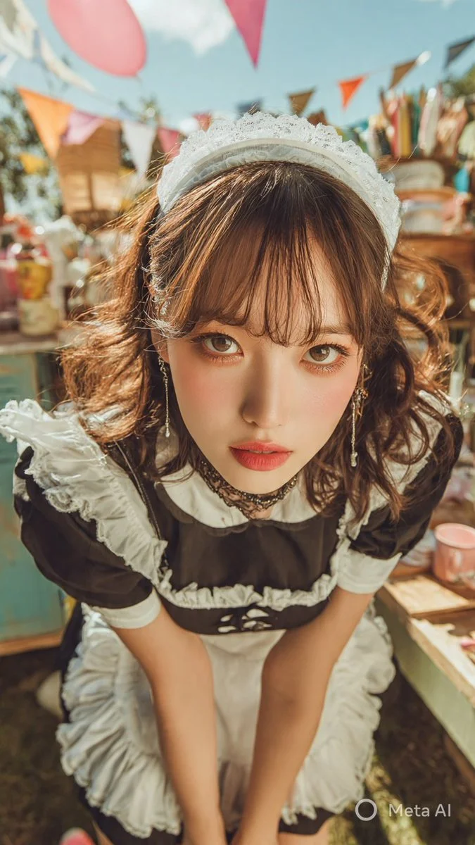 Charming Elegance in a Festival Breeze