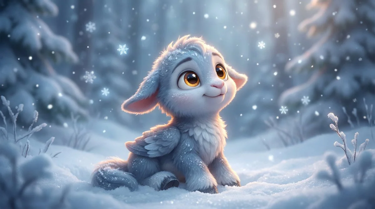Charming Winter Wonders: Adorable Creatures in Snow