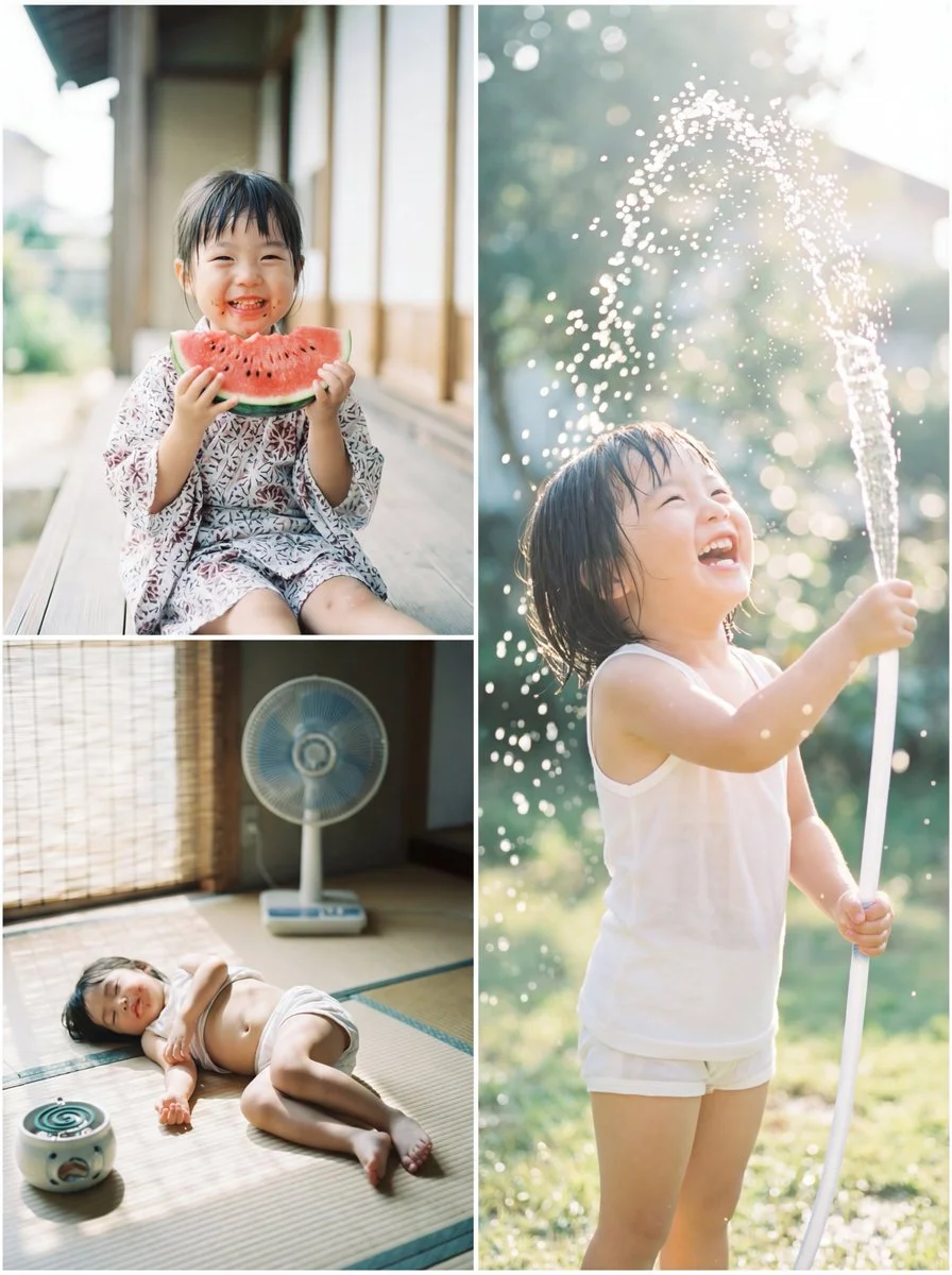 Chasing Summer: A Little Girl's Joyful Moments