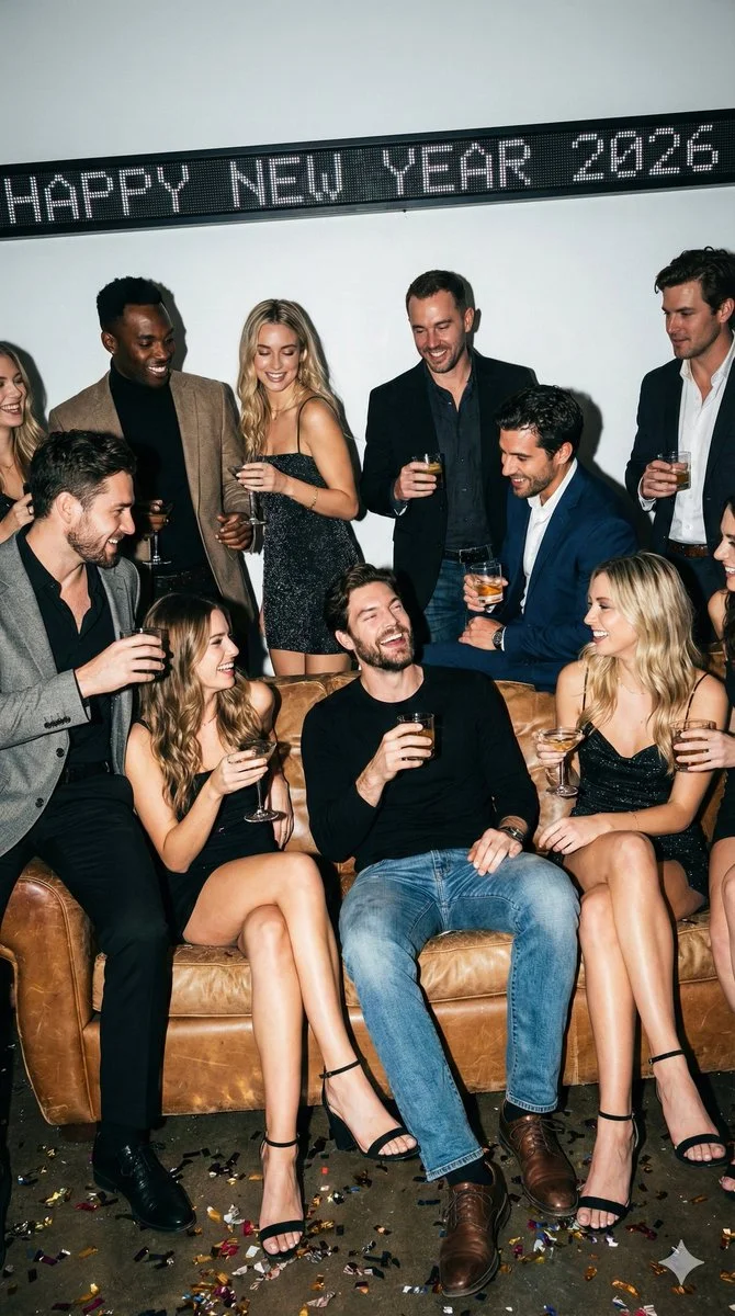 Cheers to a Stylish New Year Celebration!