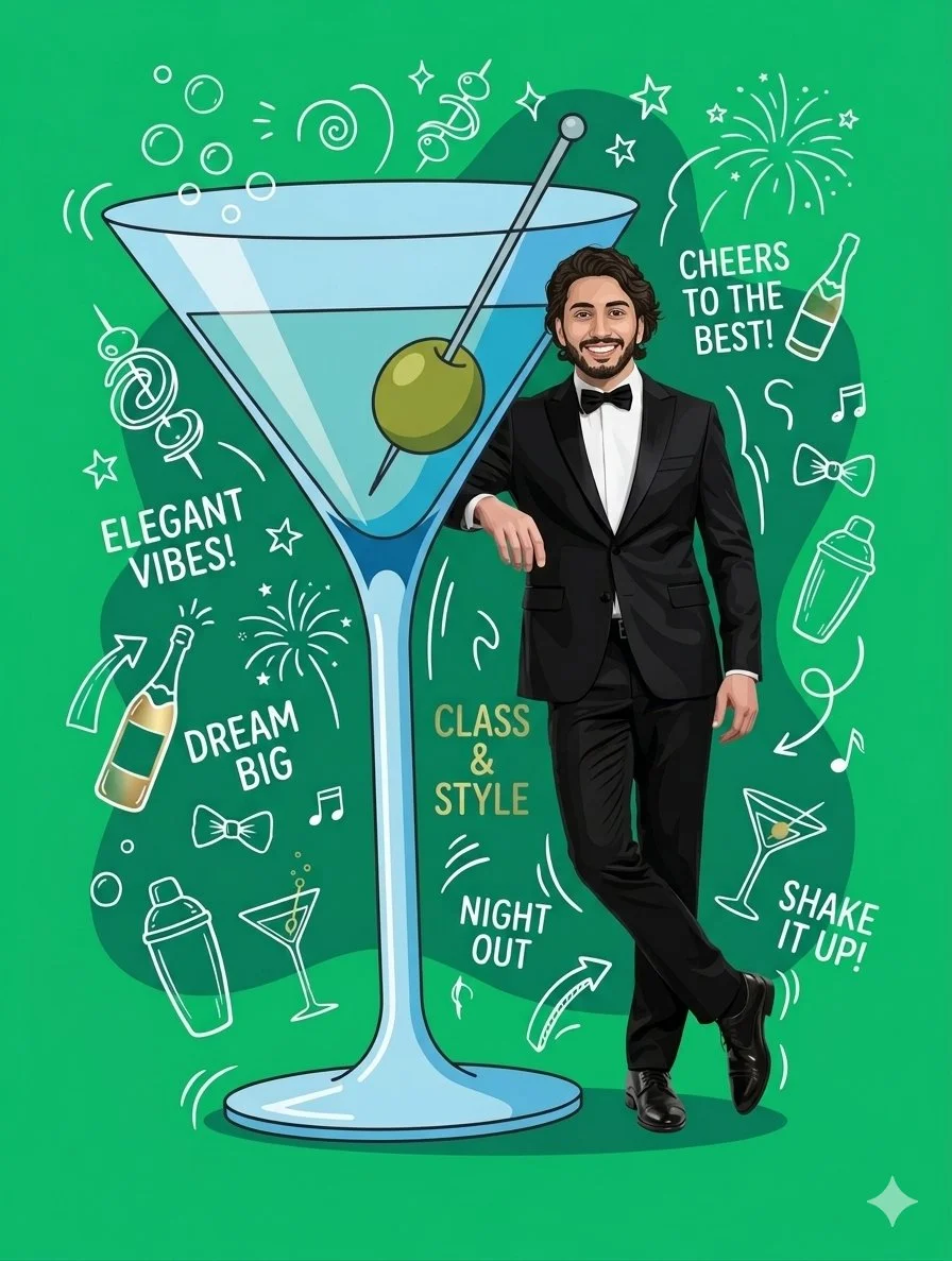 Cheers to Elegance: A Modern Party Vibe