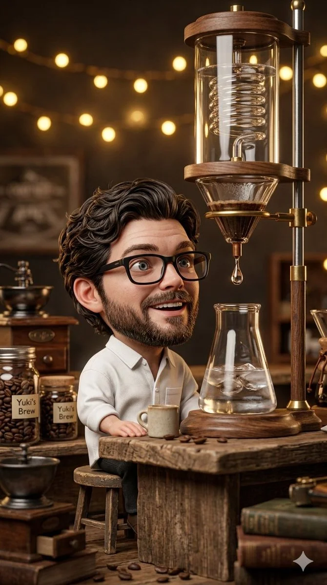 Chibi Coffee Magic in a Mini Café