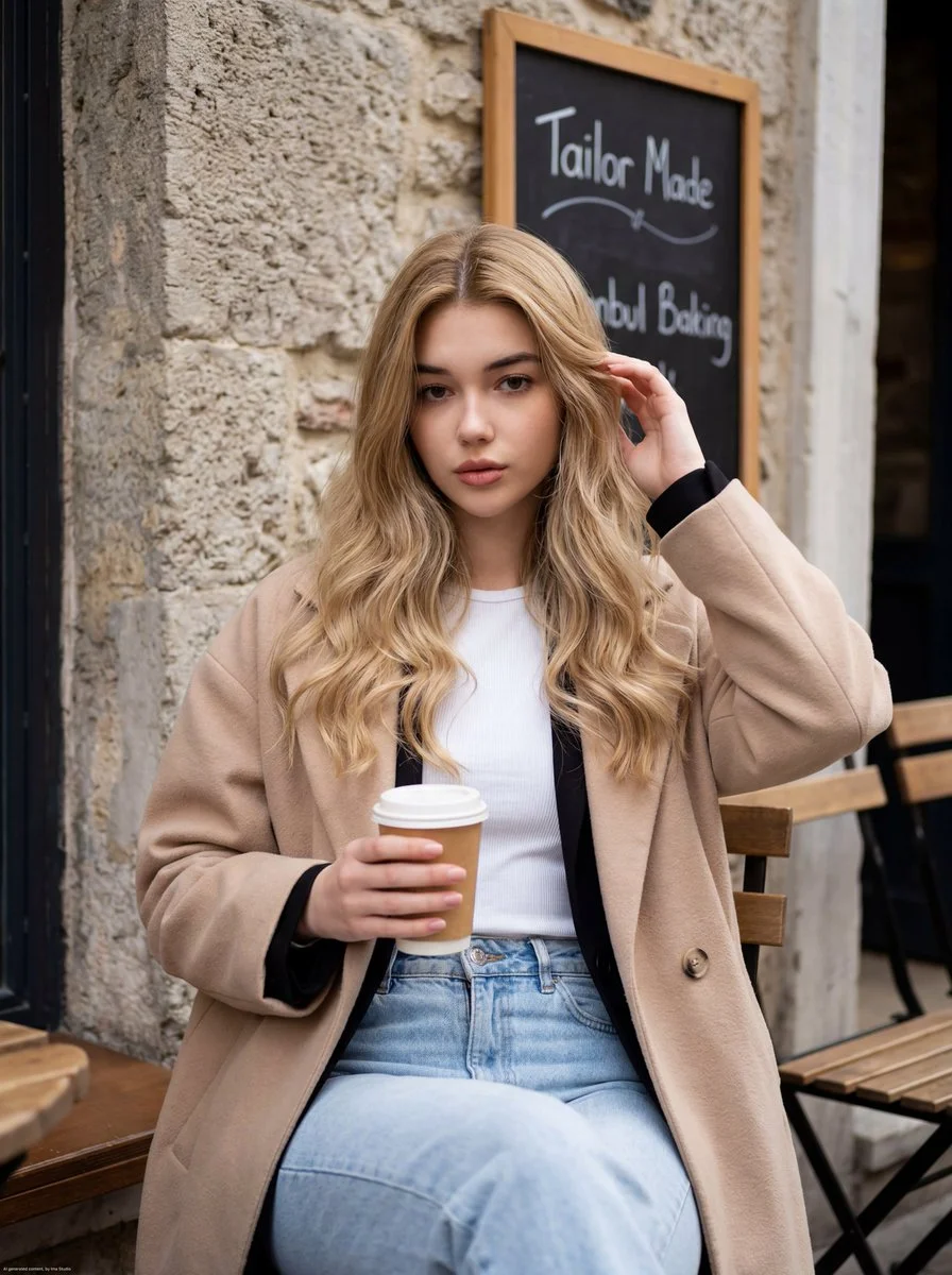 Chic Afternoon at the Cafe