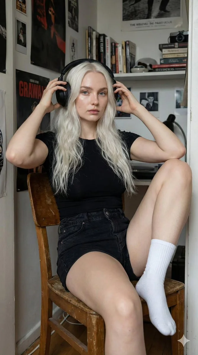 Chic Comfort: A Modern Portrait