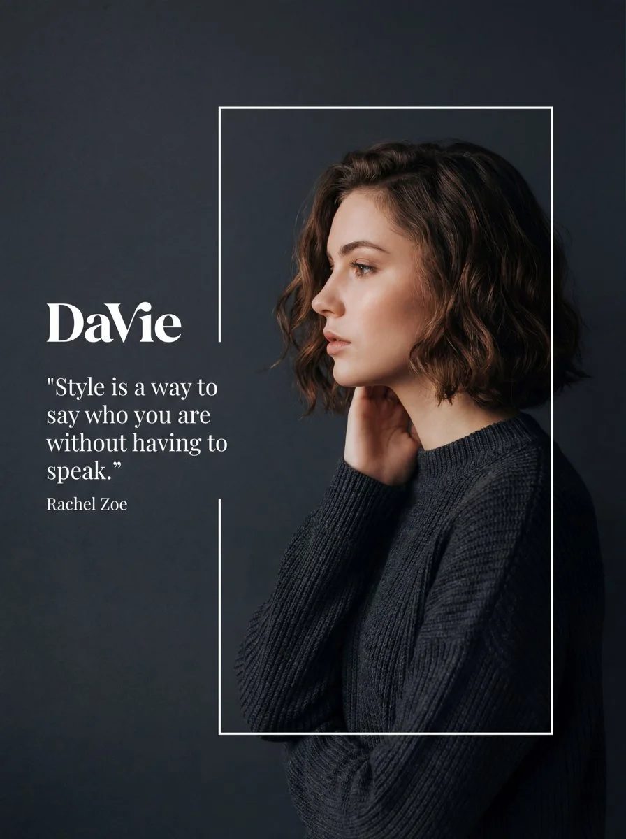 Chic Elegance: A Portrait of Modern Fashion