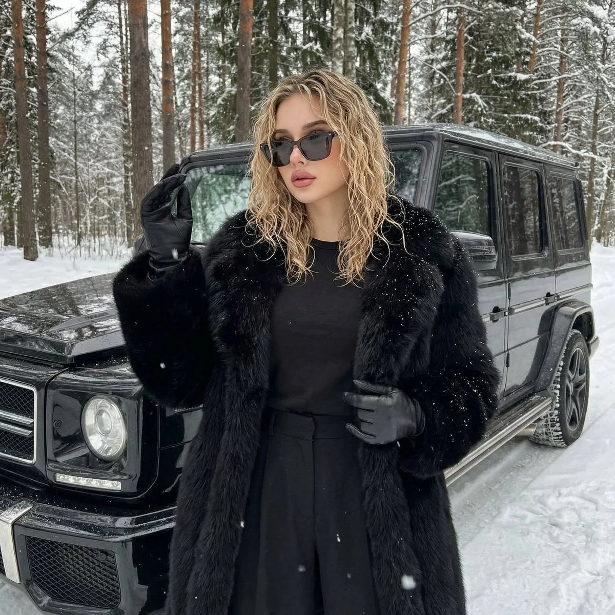 Chic Elegance in a Winter Wonderland