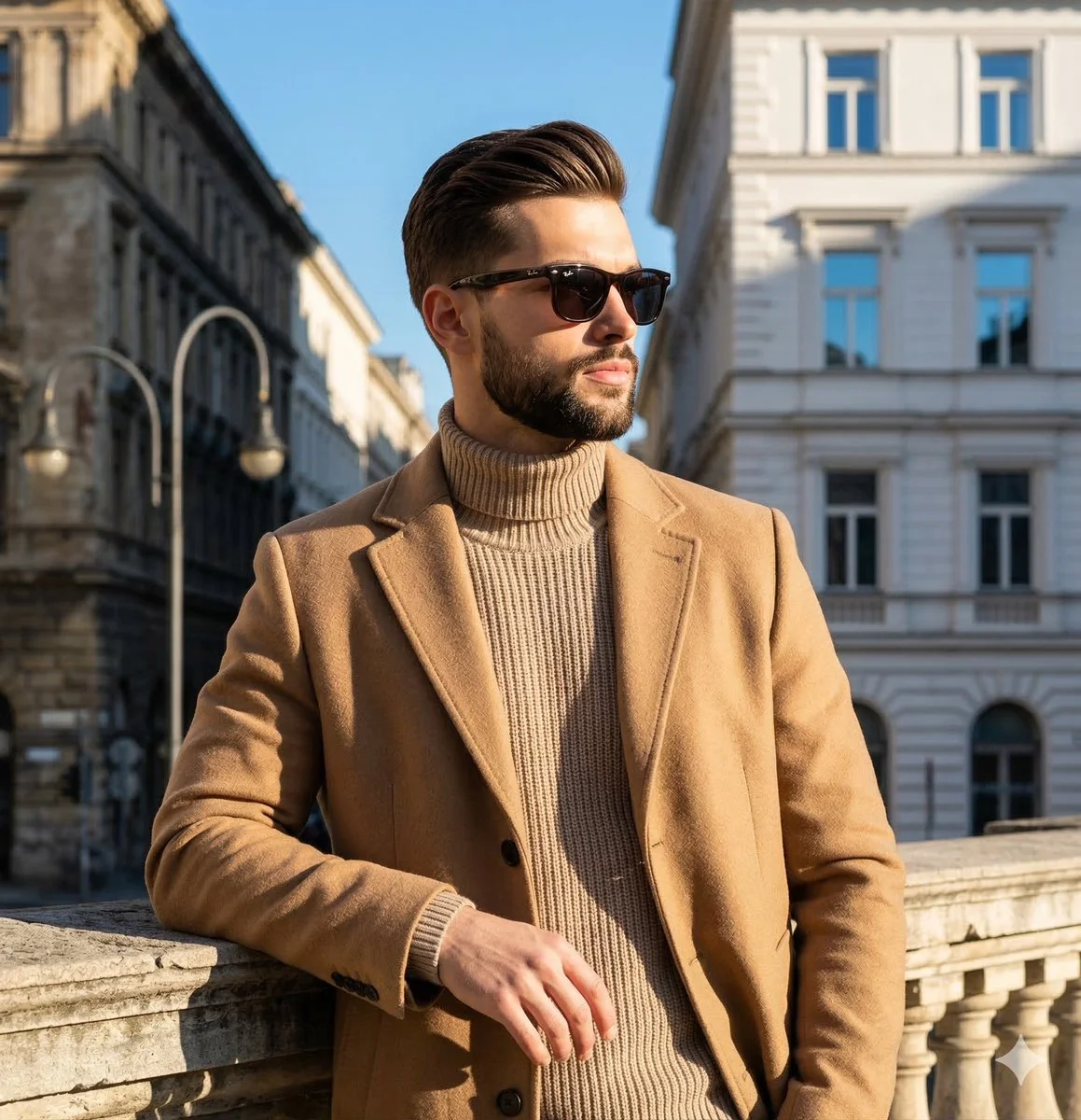 Chic Elegance in Urban Portraiture