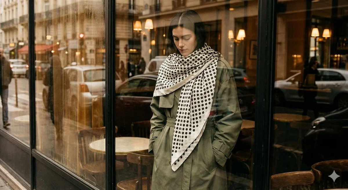 Chic Elegance in Urban Reflections