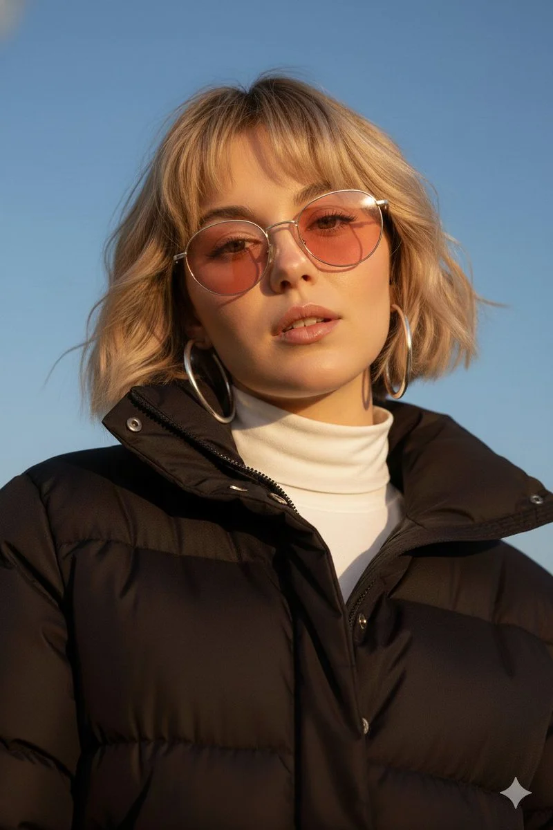 Chic Elegance Under Golden Hour