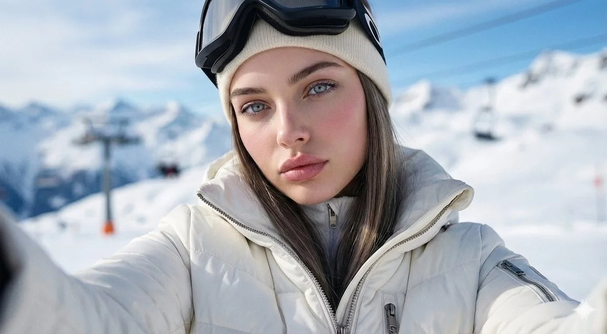 Chic in the Chill: A Winter Portrait