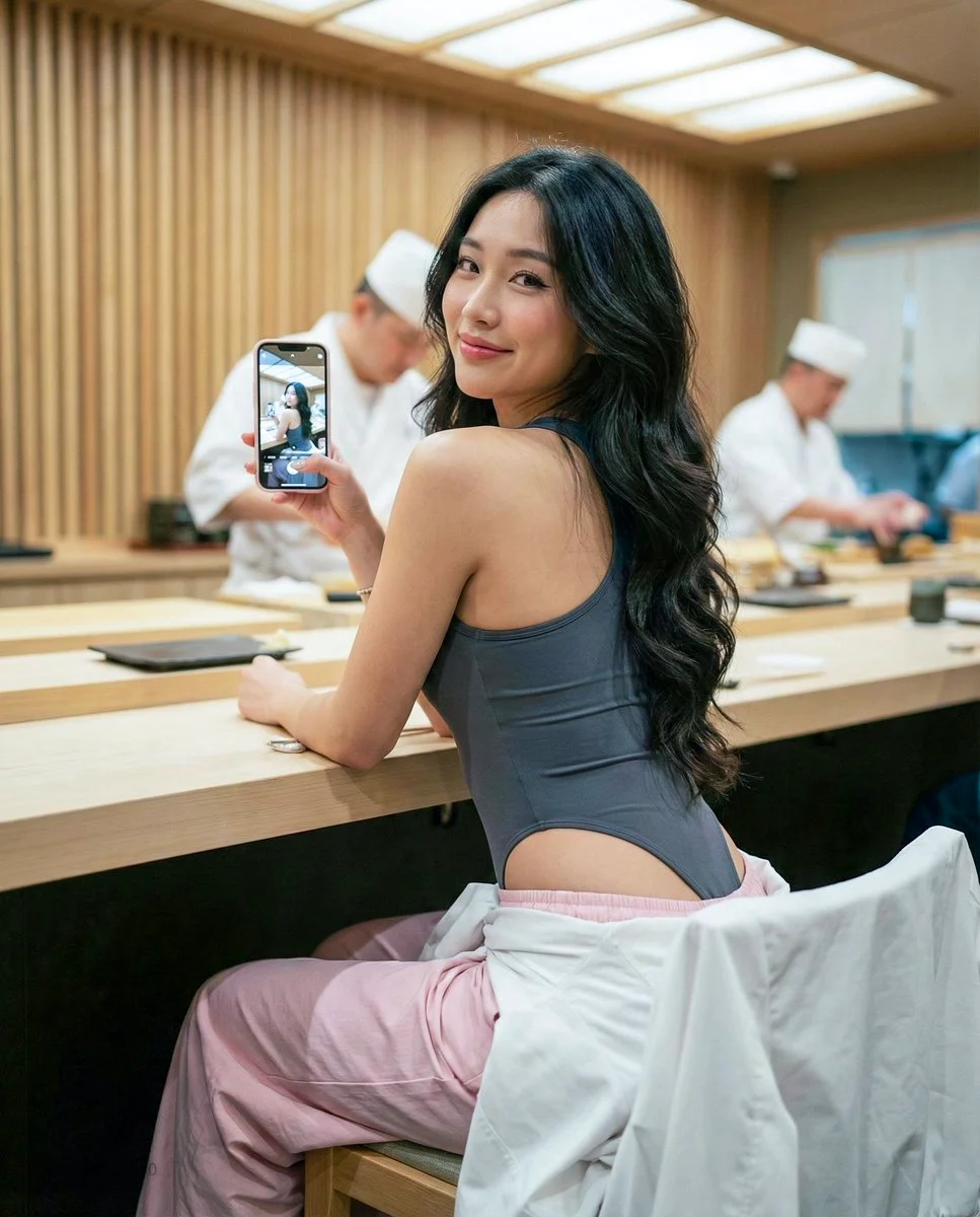 Chic Moments at Omakase: An Influencer's Look Back