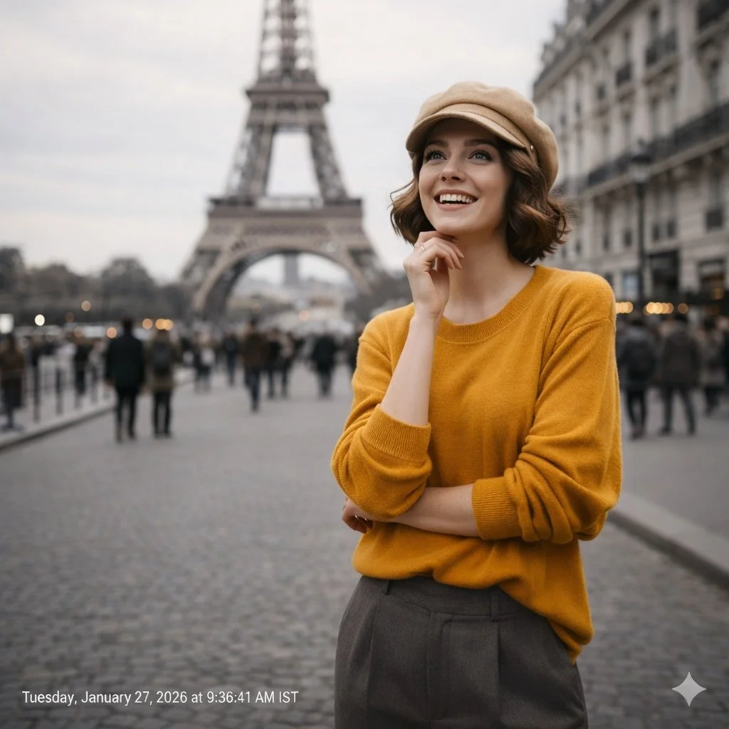 Chic Parisian Vibes: A Fashionable Encounter