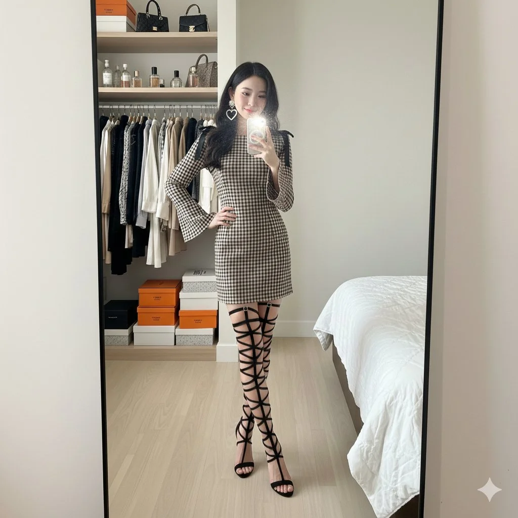 Chic Reflections: A Style Snapshot