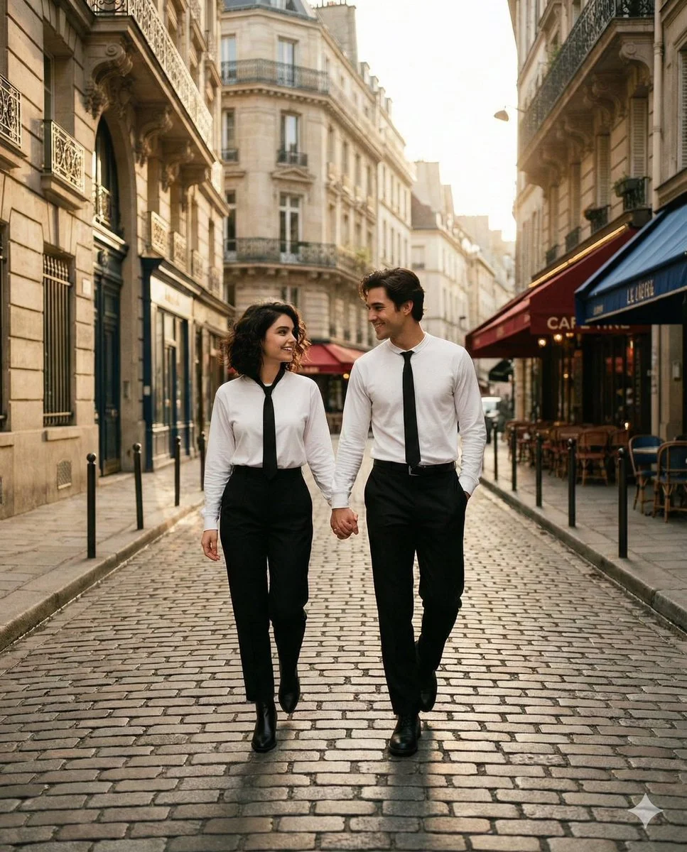 Chic Romance on Cobblestones