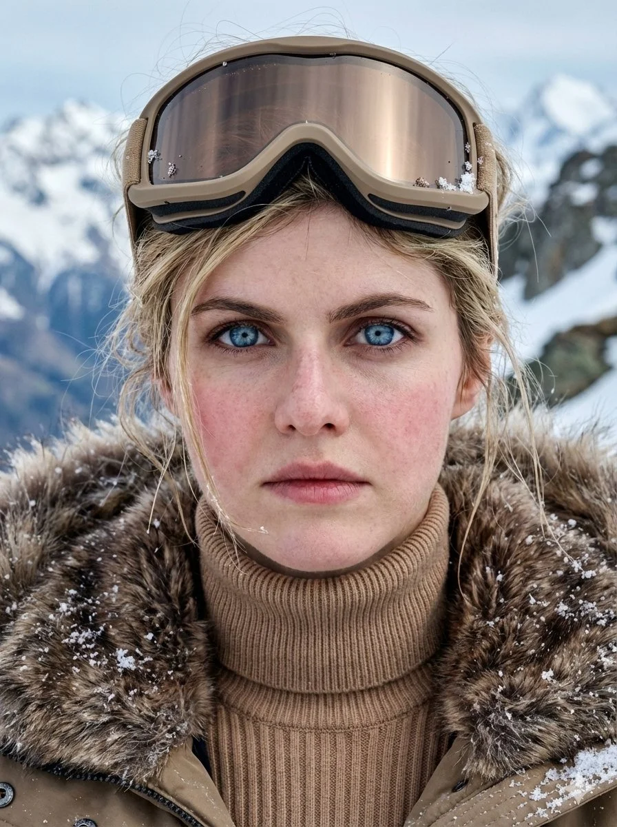 Chic Winter Glam: Celebrities in the Snow