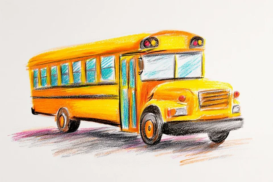 Childhood Whimsy: A Crayon Wonderland