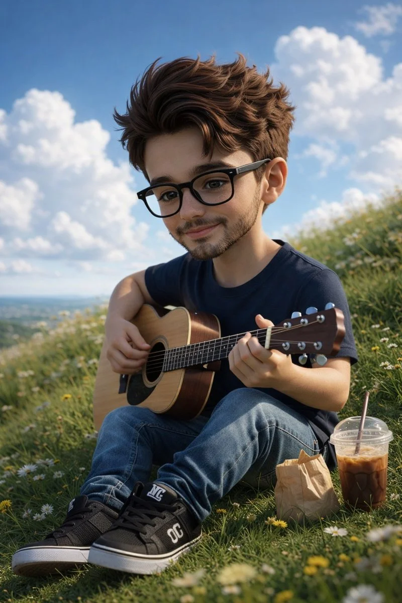 Chill on a Sunny Hilltop