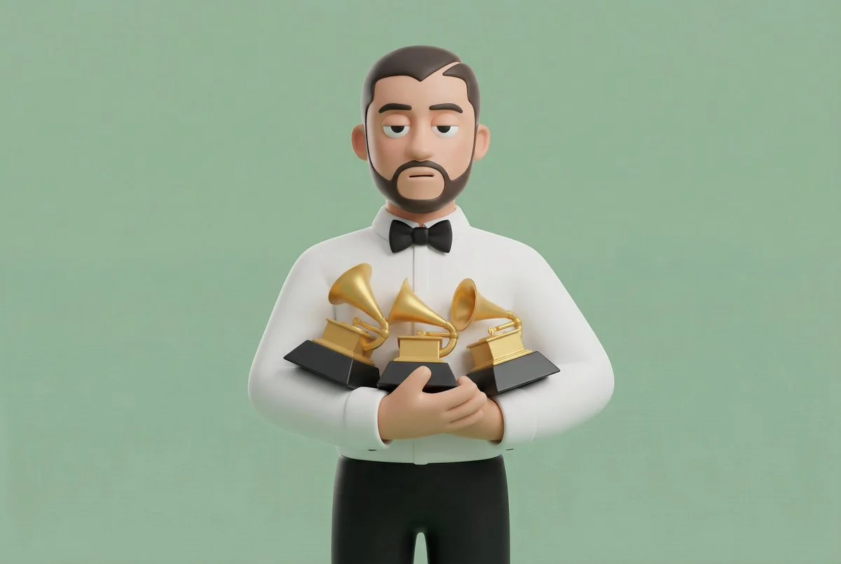 Chill Vibes: A Minimalist 3D Avatar