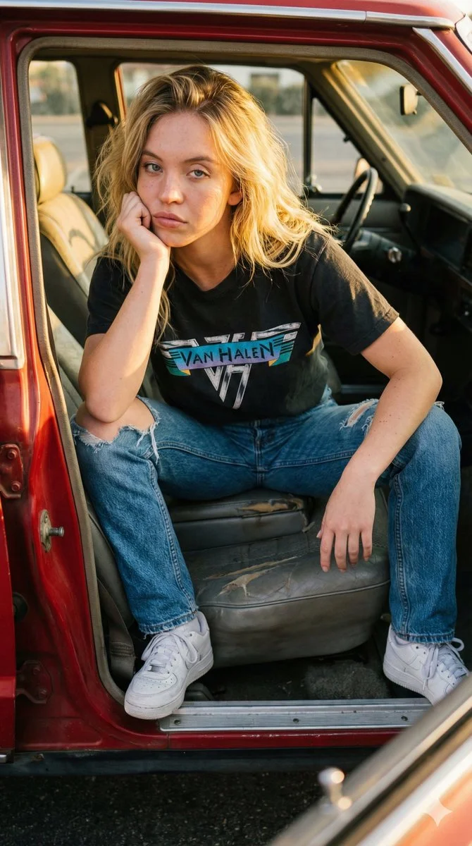 Chilled in the Driver's Seat: A Vintage Vibe