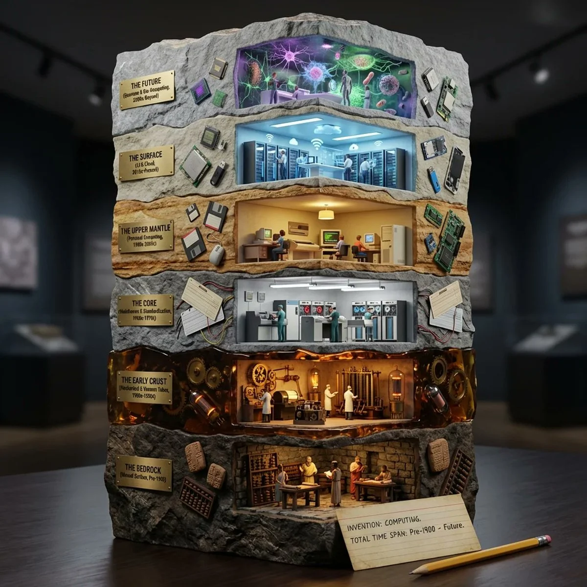 Chrono-Pillar of Computing Evolution