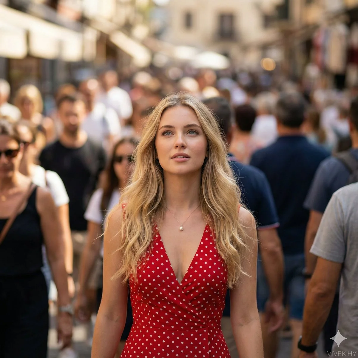 Cinematic Charm in the Crowd