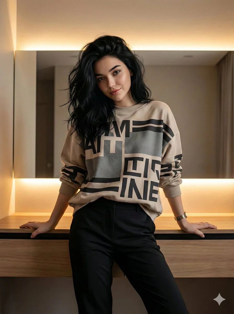 Cinematic Chic: A Portrait of Confidence