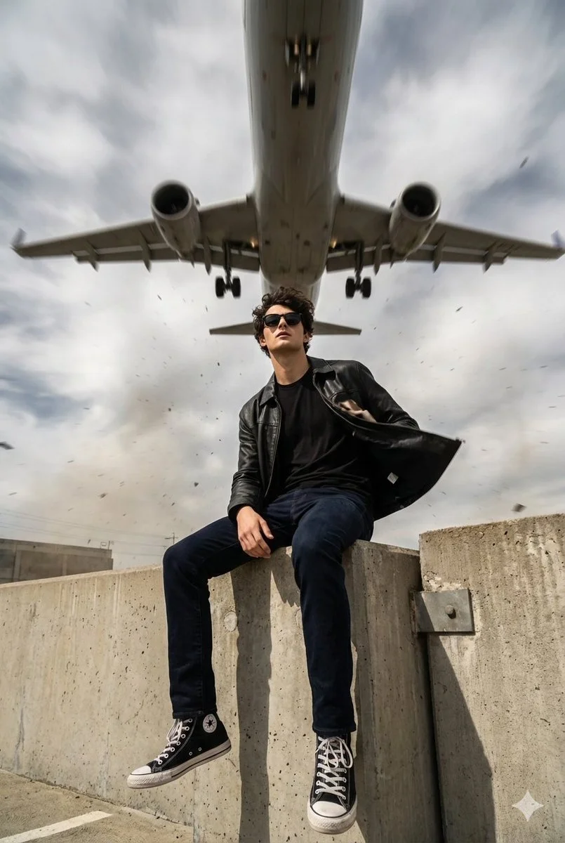 Cinematic Chill: A Dreamy Urban Escape