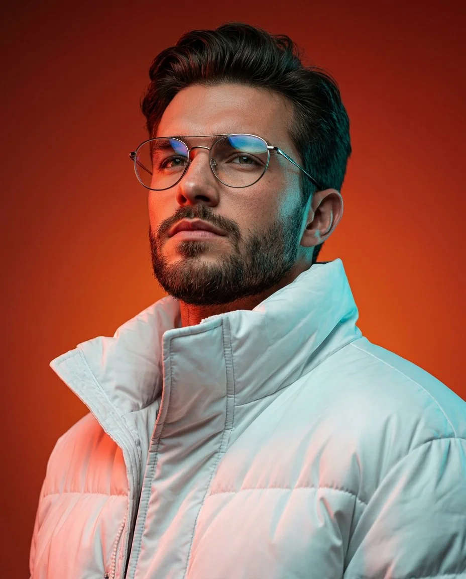 Cinematic Confidence in Ultra-Realistic Portrait