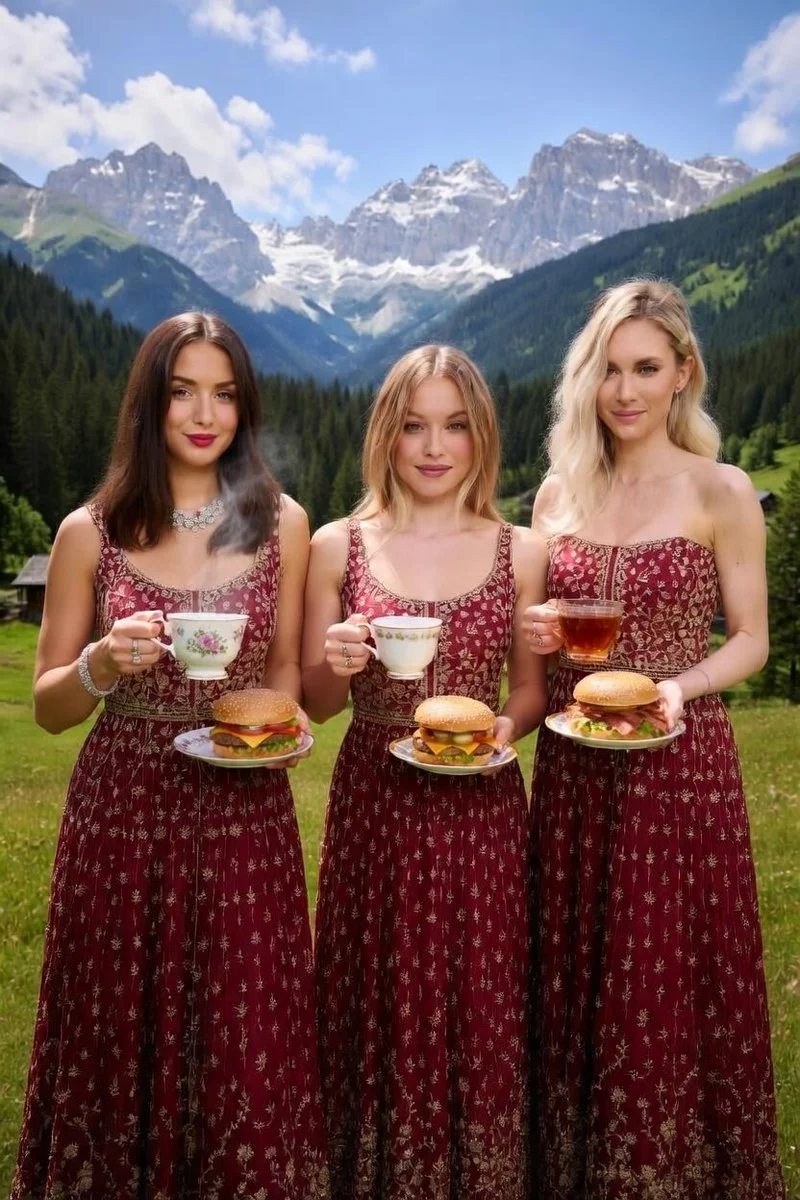 Cinematic Contrast of Fashion and Nature