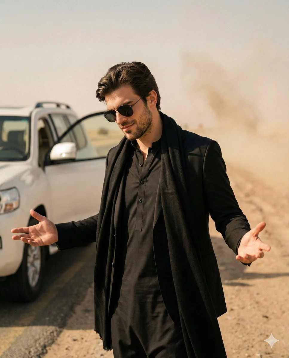 Cinematic Desert Portrait: A Masterpiece in Realism