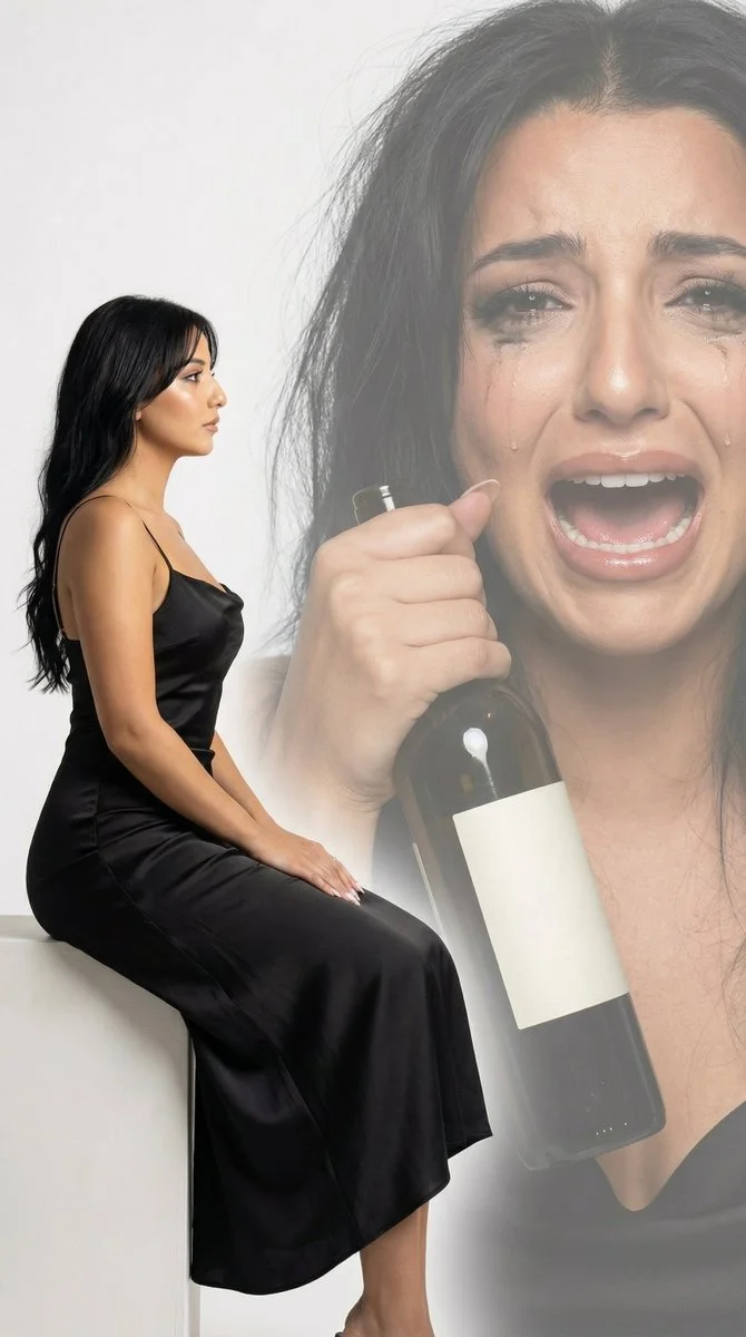 Cinematic Elegance: A Dual Emotion Portrait