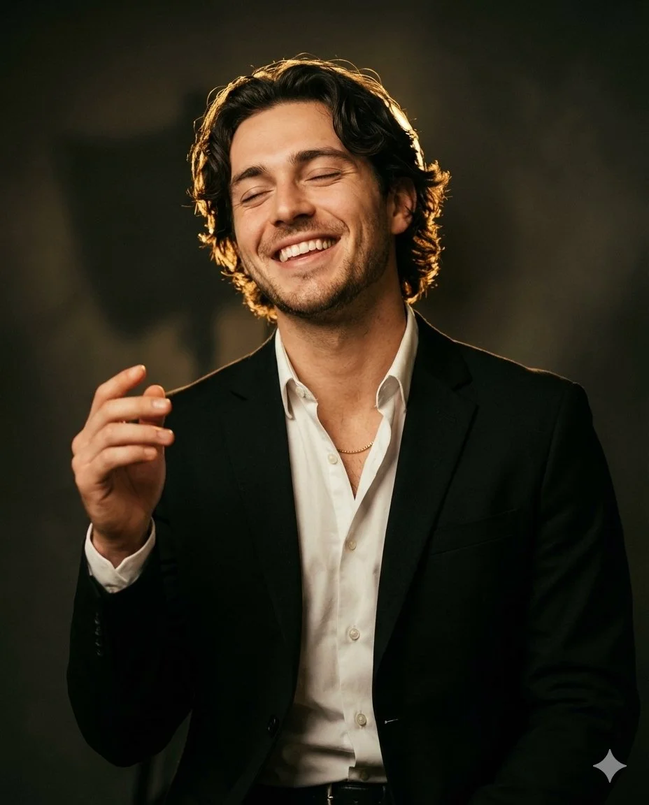 Cinematic Elegance: A Portrait of Confidence